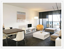 One bedroom spa apartment with ocean view